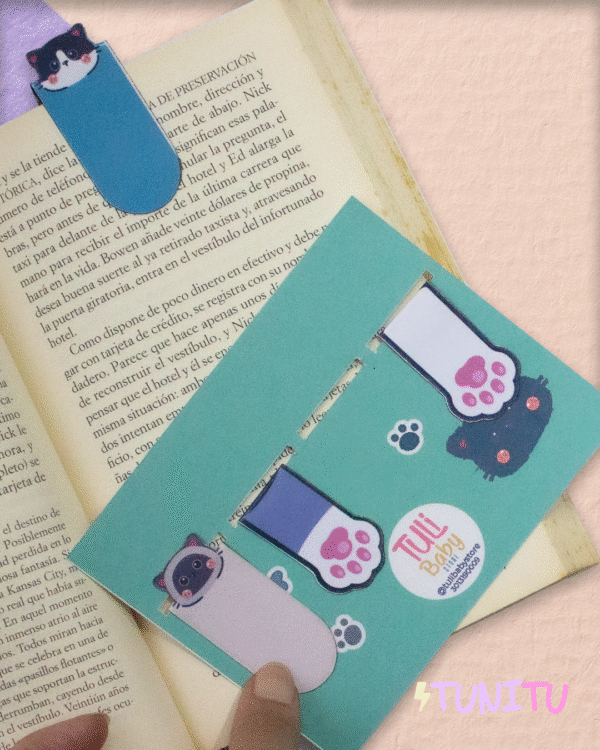 Pack x4 separadores magnético miaw