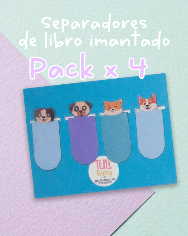 Pack x4 separadores magnéticos Dog